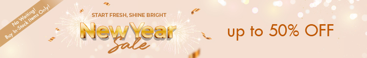 New Year Sale - Start Fresh, Shine Bright