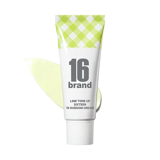 16 brand Guroom Cream 30ml Lime Tone Up