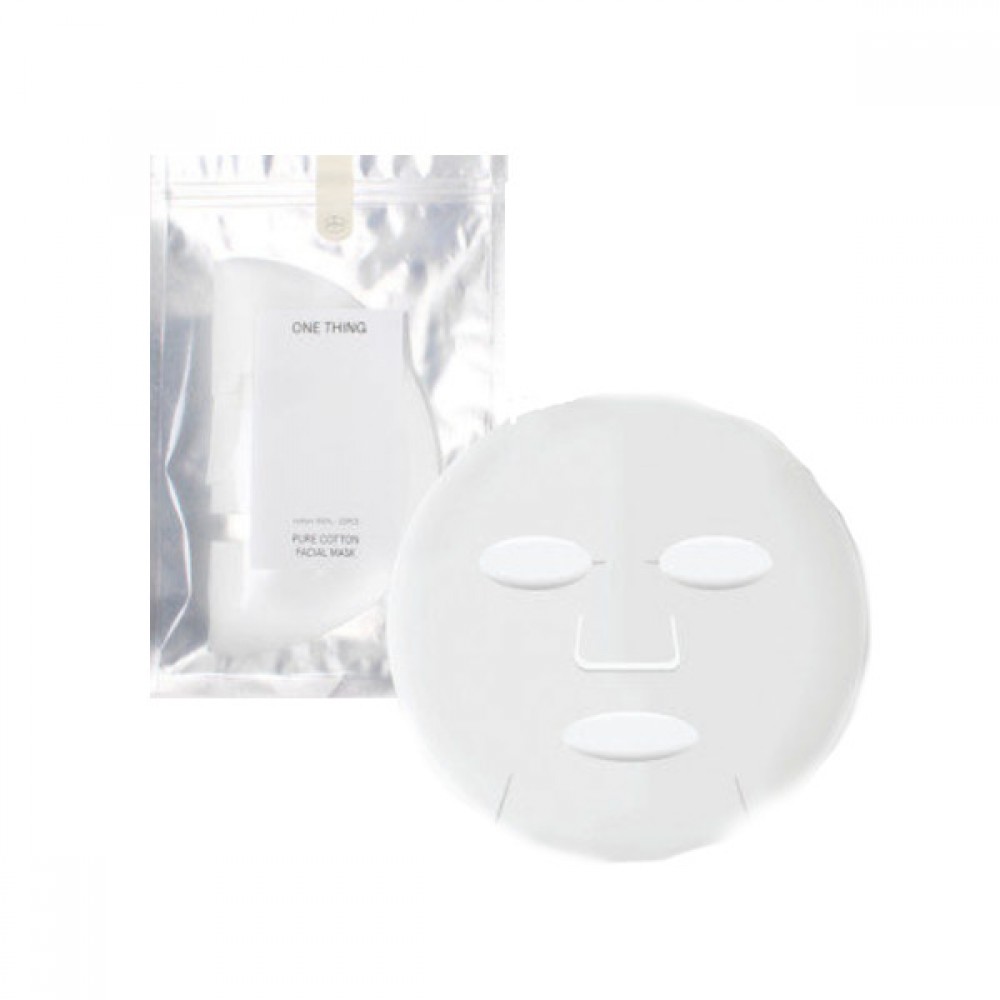 ONE THING - Pure Cotton Facial Mask - 20pcs