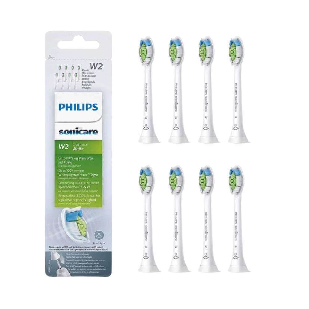 Eloquent Greet decide Shop Philips - HX6068 Sonicare Diamond Clean Standard Sonic Toothbrush  Heads (8pcs) | Stylevana