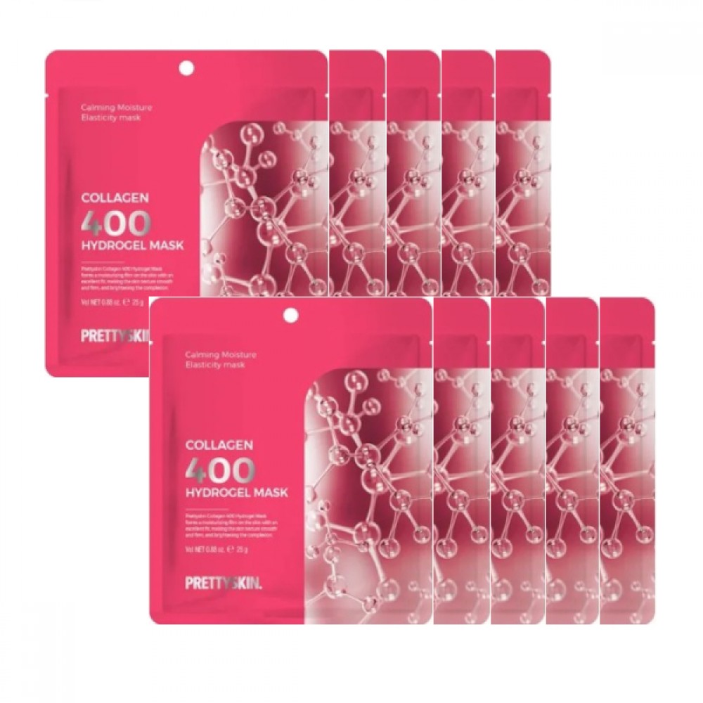 Pretty skin - Collagen 400 Hydrogel Mask | YesStyle