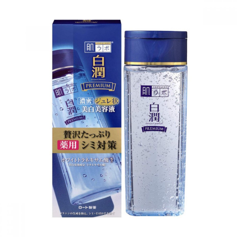 Shop Rohto Mentholatum - Hada Labo Shirojyun Premium Whitening Jelly Essence - 200ml | Stylevana