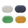 Litfly - Natural Konjac Sponge Set (Oval)