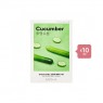 MISSHA - Airy Fit Sheet Mask - Cucumber - 1pc (10ea) Set