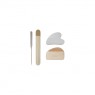 Piccasso - Curved Makeup Spatula (1pc) + Makeup Spatula (1pc) Set