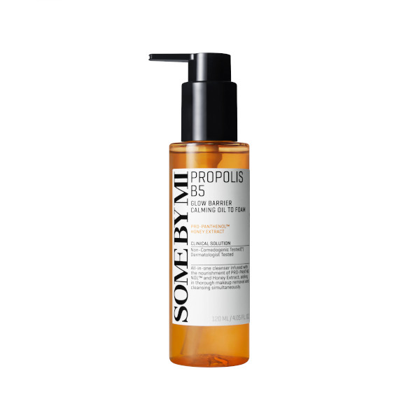 SOME BY MI - Propolis Glow Barrier Claming Oil To Foam - 120ml