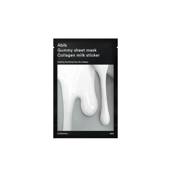 Abib - Gummy Sheet Mask - Collagen Milk Sticker - 1pc