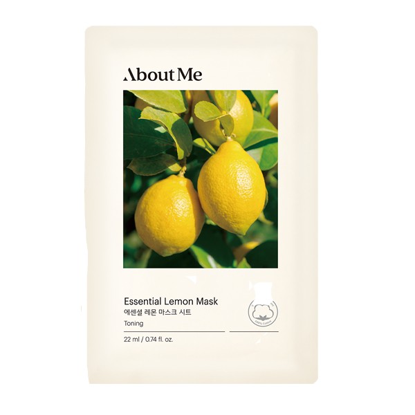 ABOUT ME - Essential Lemon Mask - 10pcs