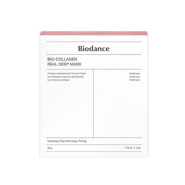 Biodance - Bio-Collagen Real Deep Mask - 4pcs