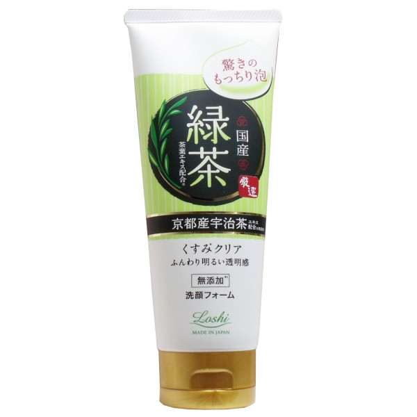 CosmetexRoland - Loshi Moist Aid Whip Green Tea Face Foam - 120g