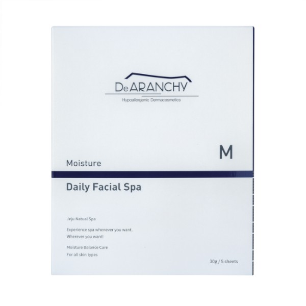 DeARANCHY - Moisture Daily Facial Spa - 5pcs