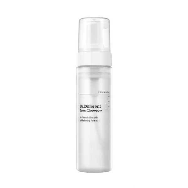 Dr. Different - Zero Cleanser (For Normal to Dry Skin) - 200ml