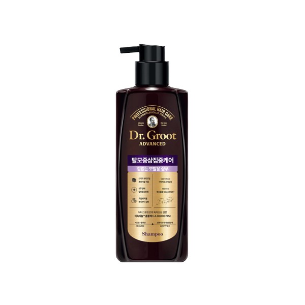 Dr. Groot - Derma Solution Hair Loss Care Shampoo Advanced - For Weak Hair - 400ml