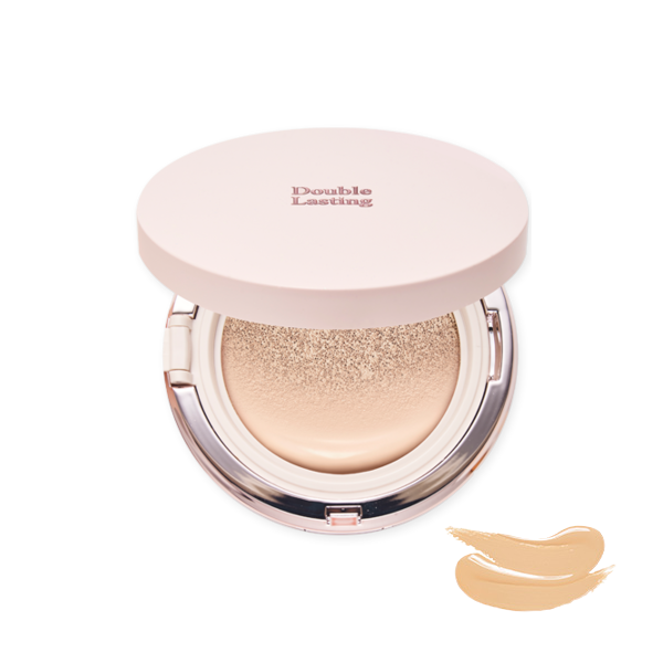 [Deal] Etude - Double Lasting Cushion Glow SPF50+ PA++++ - 15g - 21N1 Natural Beige