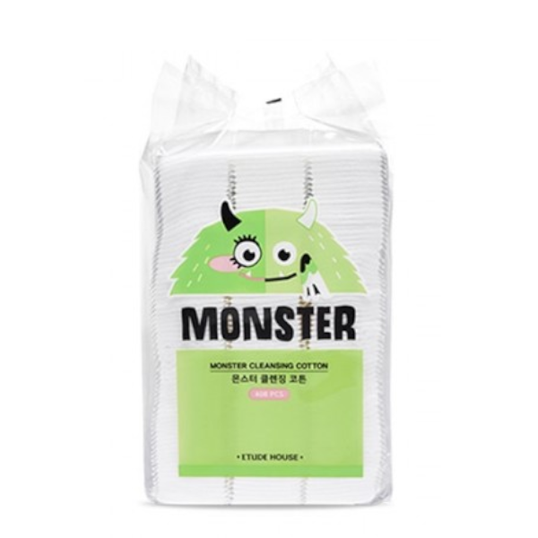 Etude - Monster Cleansing Cotton - 408pcs
