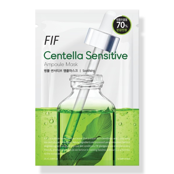 Faith in Face - FIF Centella Sensitive Ampoule Mask - 1pc