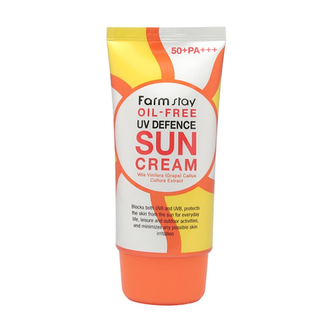 [Deal]  Farm Stay - Oil Free UV Defence Sun Cream SPF50+ PA+++ - 70ml