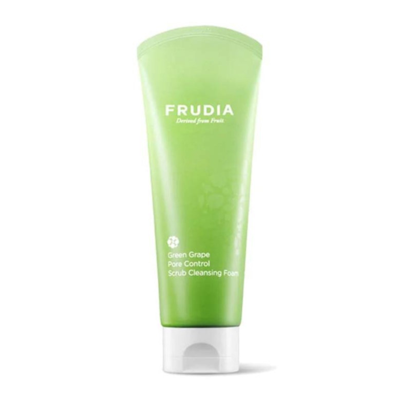 FRUDIA - Green Grape Pore Control Scrub Cleansing Foam - 145ml