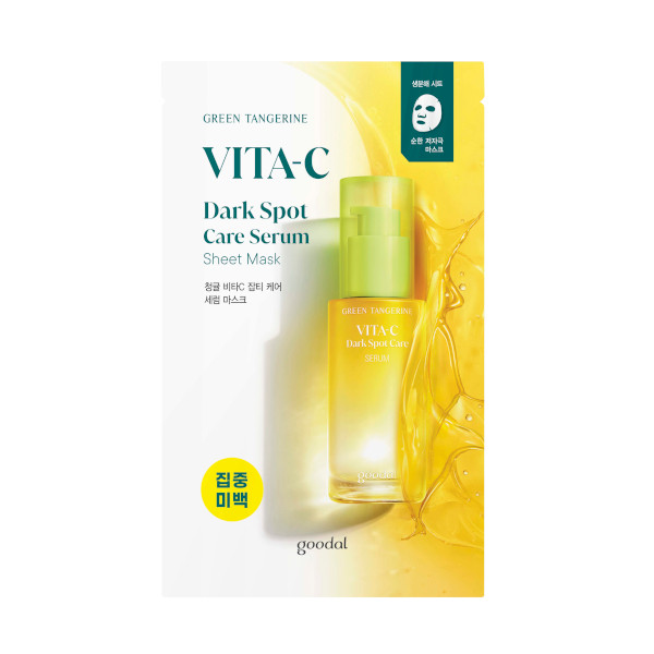 Goodal - Green Tangerine Vita C Dark Spot Care Serum Sheet Mask (US Version) - 1pc