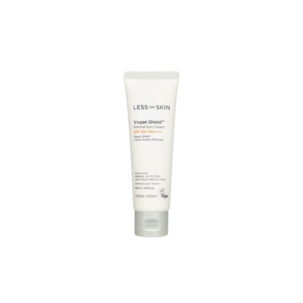 Holika Holika - Less On Skin Vegan Shield Mineral Sun Cream SPF50+ PA++++ - 50ml