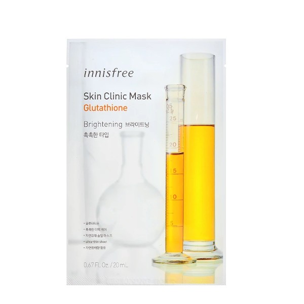 innisfree - Skin Clinic Mask (2019) - No.Glutathione - 1pcs