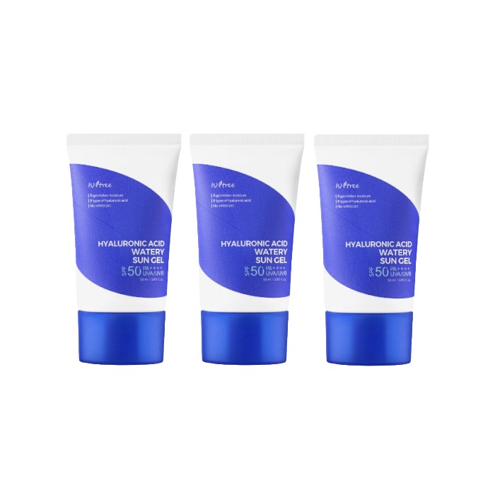 Isntree Hyaluronic Acid Watery Sun Gel (3ea) Set