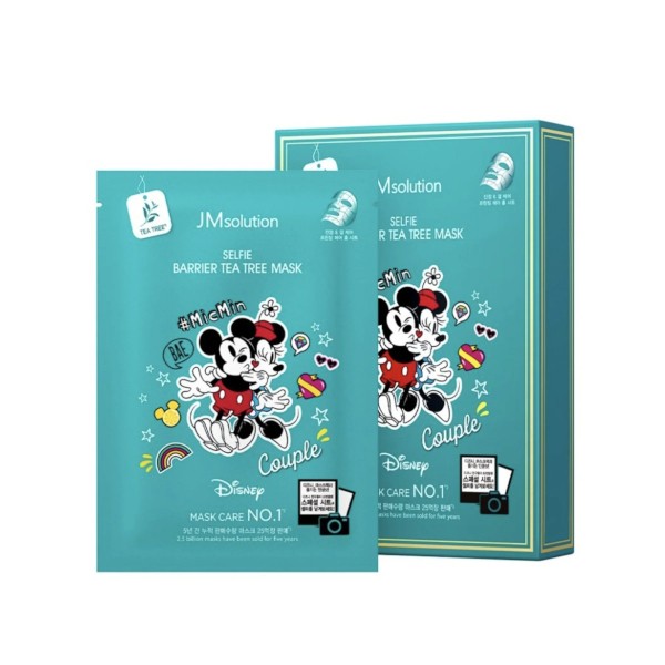 JMsolution - Disney Selfie Barrier Tea Tree Mask - 10pcs