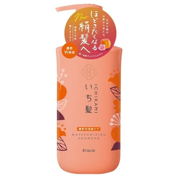 Kracie - Ichikami Intensive Moisturizing Dual Care Shampoo - 480ml