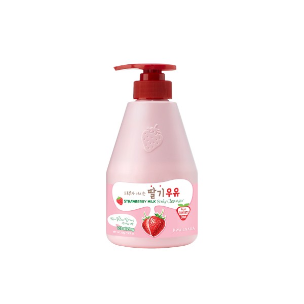 [Deal] Kwailnara - Milk Body Cleanser - 560g - Strawberry