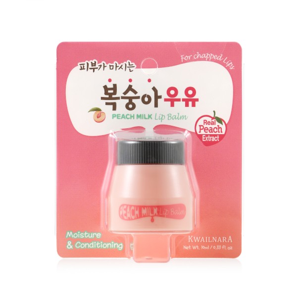 Kwailnara - Peach Milk Lip Balm - 10g