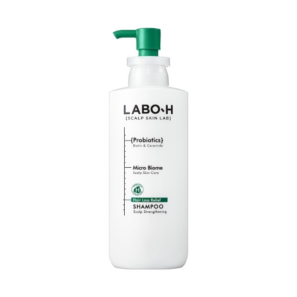 LABO-H - Hair Loss Relief Shampoo - Scalp Strengthening - 400ml