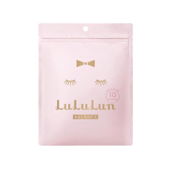LuLuLun - Face Mask - Pink - Balance - 10pcs
