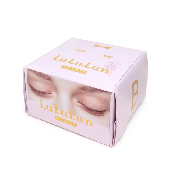 LuLuLun - Face Mask - Pink - Balance - 36pcs