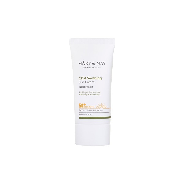 [Deal] MARY & MAY - CICA Soothing Sun Cream SPF50+ PA++++ - 50ml