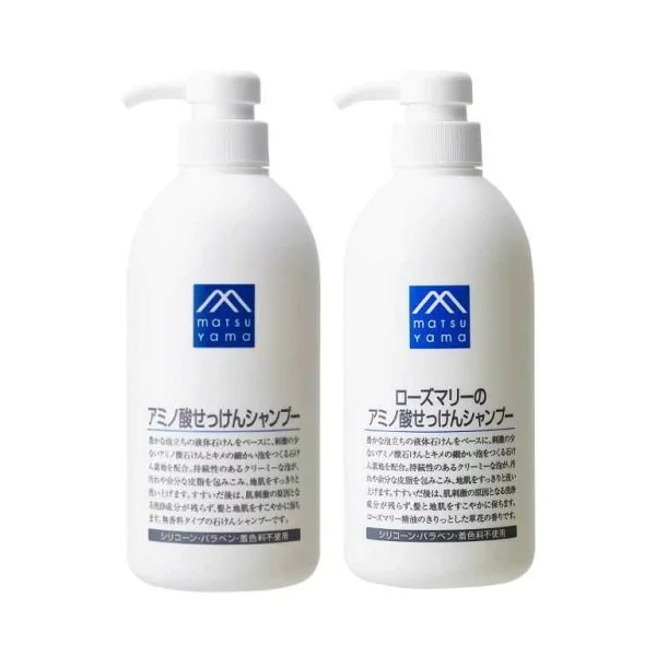 MATSUYAMA - M-mark Amino Acid Soap Shampoo - 600ml