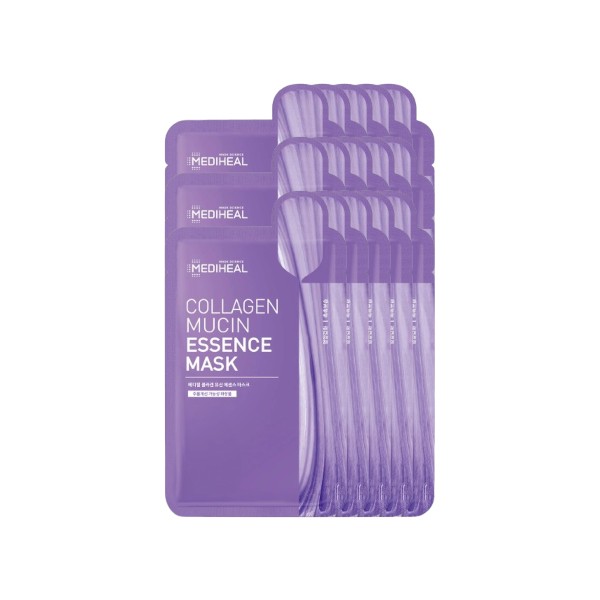 Mediheal - Collagen Mucin Essence Mask - 15pcs