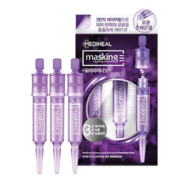 Mediheal - Masking Layering Ampoule Shot - No.Poreminor - 1pack (3pcs)