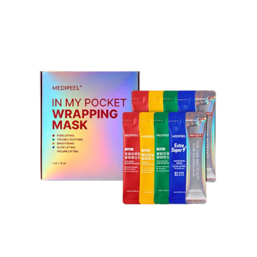 MEDIPEEL+ - In My Pocket Wrapping Mask - 4ml*10ea