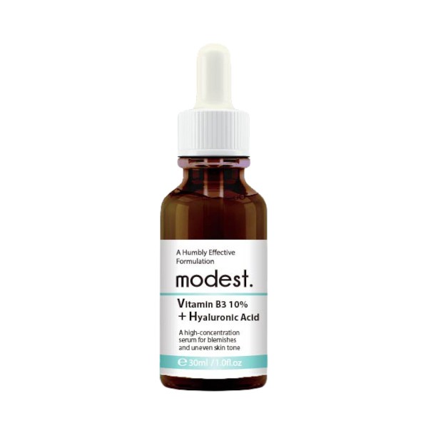modest. - Vitamin B3 10% + Hyaluronic Acid Serum - 30ml