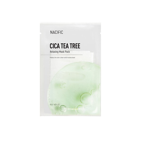 Nacific - Cica Tea Tree Relaxing Mask Pack - 30g*1pc
