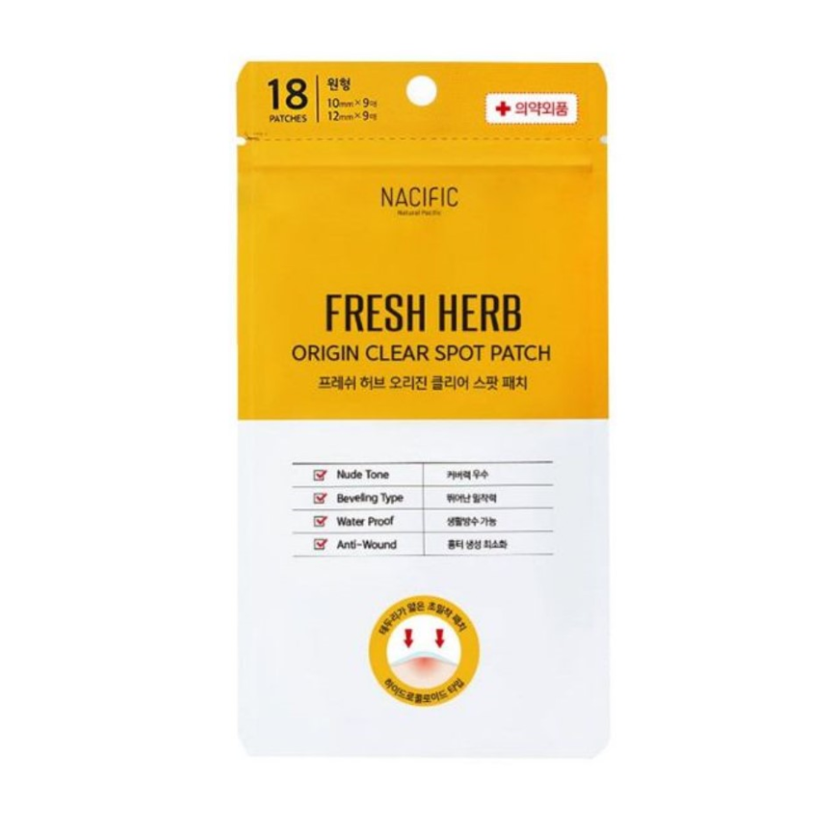 Nacific - Fresh Herb Origin Clear Spot Patch - 18 patches