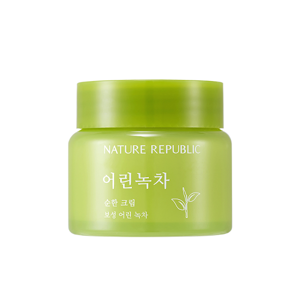 NATURE REPUBLIC - Young Green Tea Mild Cream - 55ml