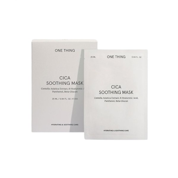 ONE THING - Cica Soothing Mask - 1pc