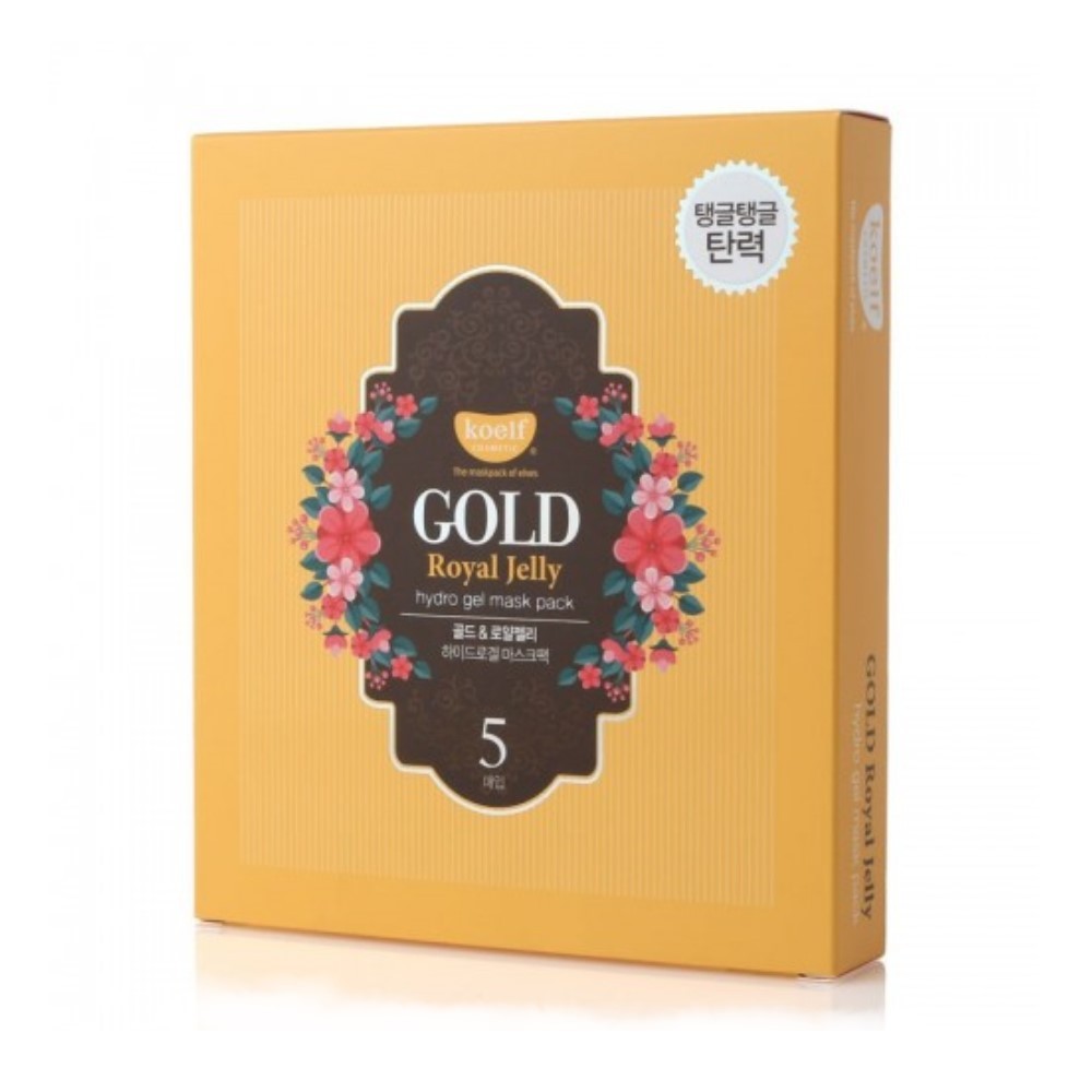 PETITFEE - Koelf Gold & Royal Jelly Mask Pack - 5pcs