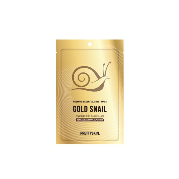 Pretty Skin - Premium Essential Sheet Mask Gold Snail - 1pc