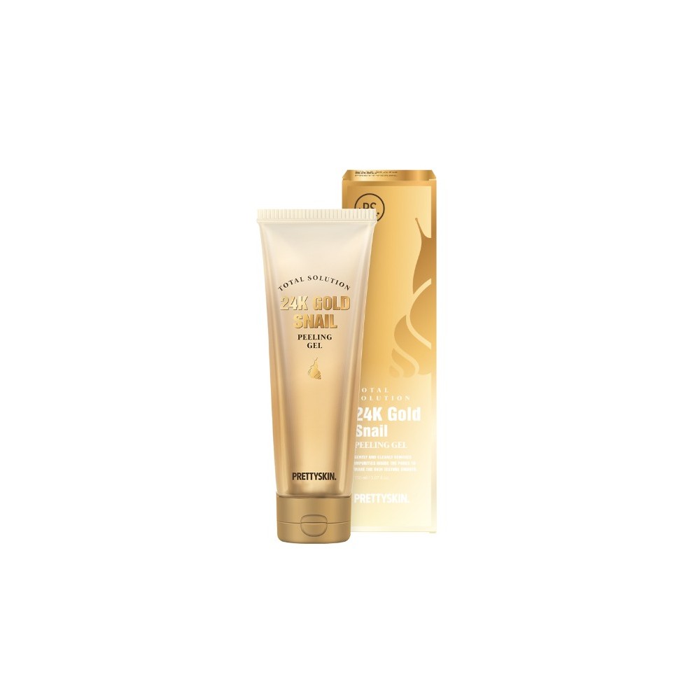 Shop PRETTYSKIN - Total Solution 24K Gold Snail Peeling Gel - 150ml |  Stylevana