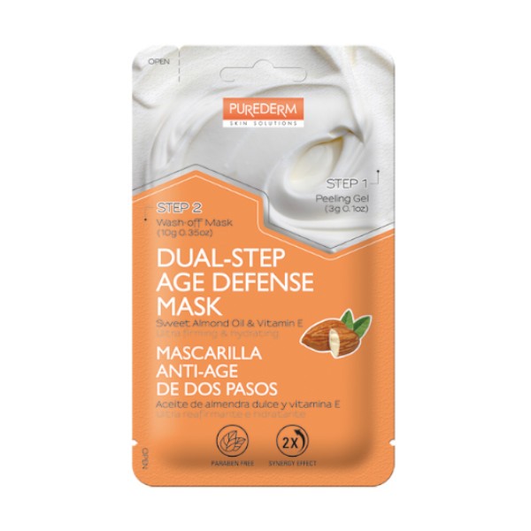 PUREDERM - Dual-step Age Defense Mask 
