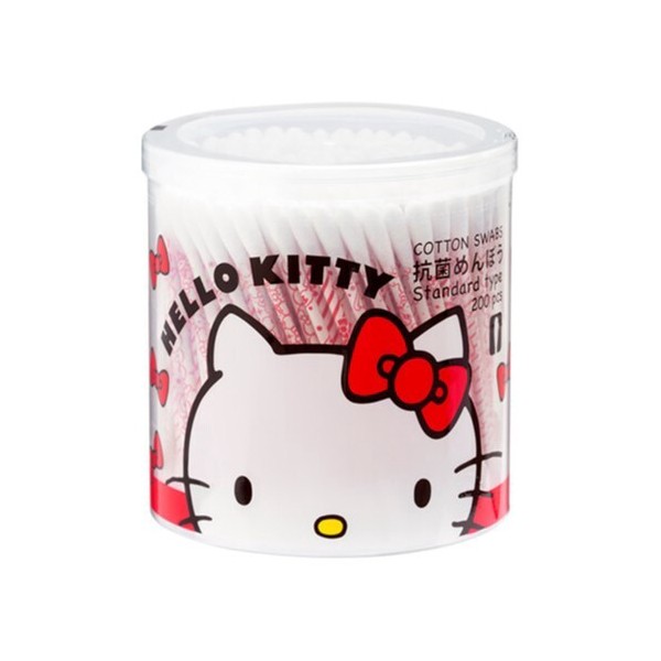SANYO - Hello Kitty Antibacterial Cotton Swabs - 200pcs