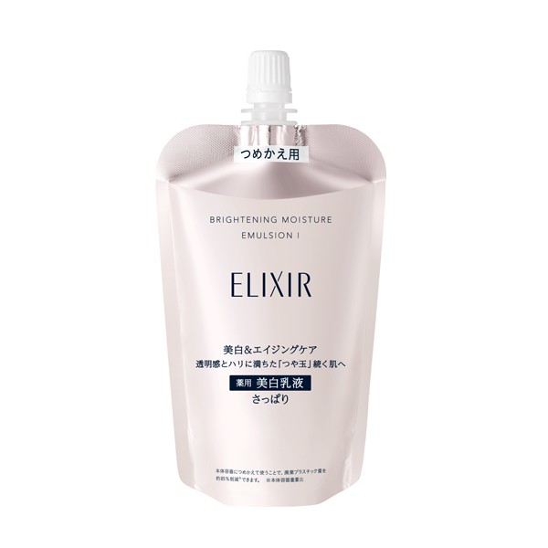 Shiseido - ELIXIR Brightening Moisture Emulsion I Refill - 110ml