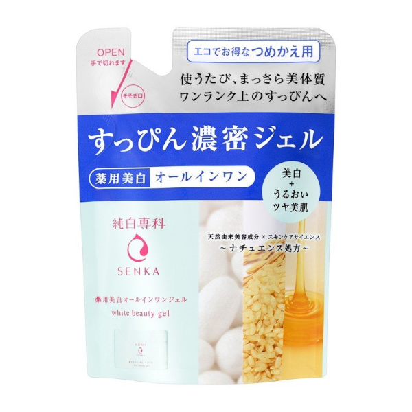 Shiseido - Senka White Beauty Gel Refill - 80g